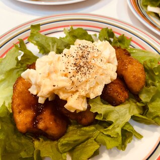 鶏むね肉で！チキン南蛮風